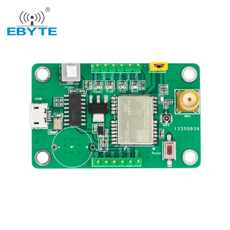 

Ebyte OEM ODM E108-GN01-TB Multi-mode GPS Module Development Board DBS GPS Module