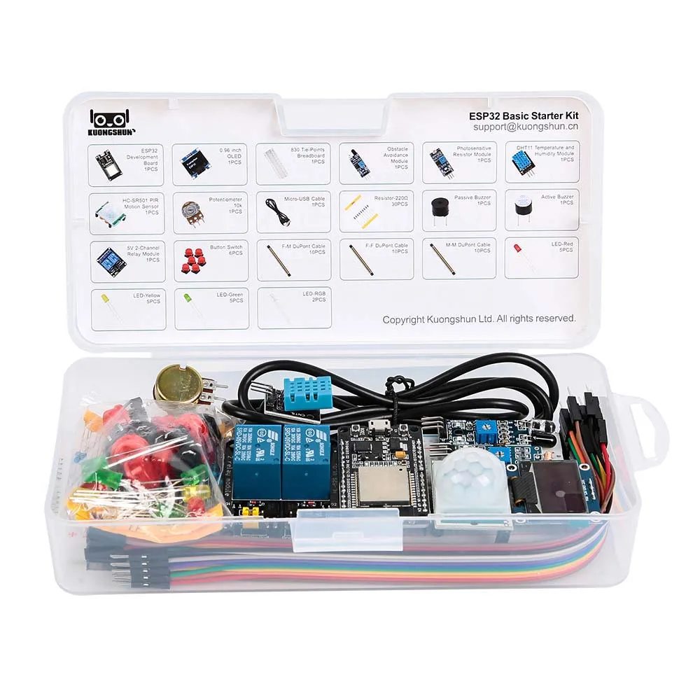 รูปสินค้า ชุดเรียนรู้ ESP32 IoT สำหรับการพัฒนา