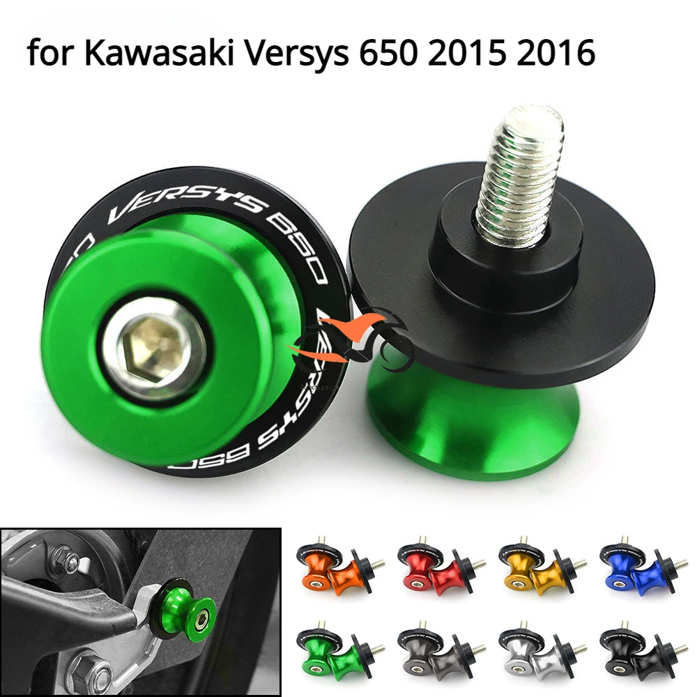 Катушки для мотоцикла VERSYS 650, винты и болты для ремонта, алюминиевые аксессуары с ЧПУ для Kawasaki Versys 650 2015 2016