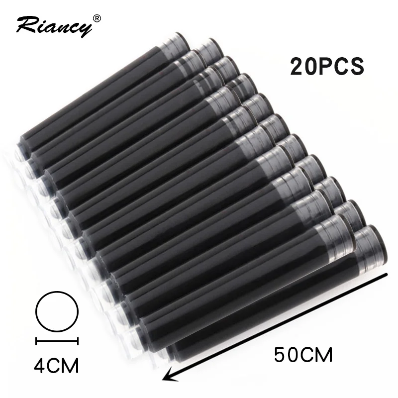 High-Quality Fountain Pen Ink Refill Cartridge Set - Standard 4mm
