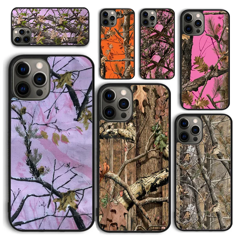 Deer Hunting Camo Soft Phone Case Cover - Premium Camouflage Design