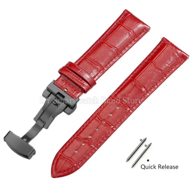Premium Leather Quick Release Watch Strap - Universal Sizes