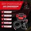 home. Bolt Portable 12v True Dual Air Compressor 10.6 CFM with Digital Pressure Gauge, Single-Tire Inflator/Deflator Air Gun 2