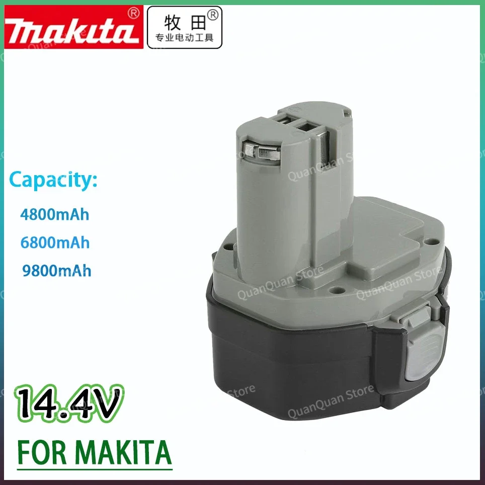 

Makita 100% Original 14.4V 4800mAh NI-CD Power Tool Battery 14.4V Battery for Makita PA14,1422,1420 192600-1 6281D 6280D