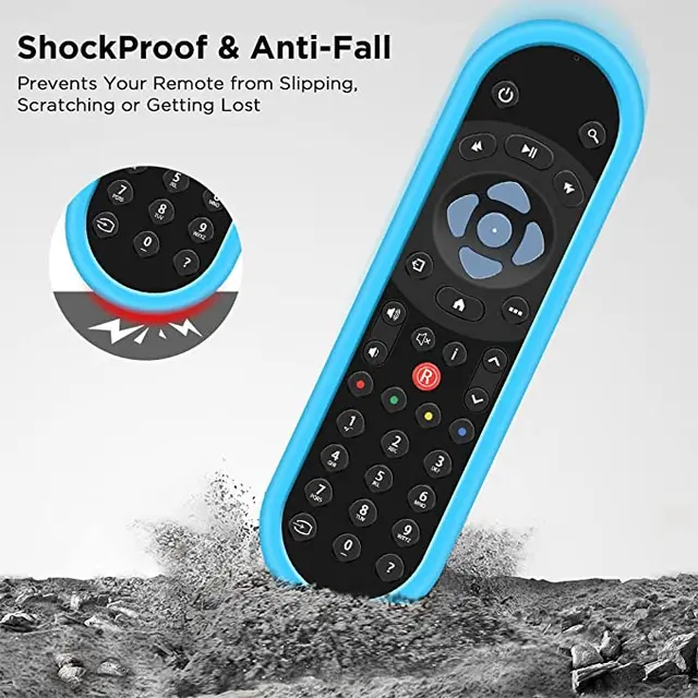Szilikon Tok Égbolthoz, Vastag Távirányító Burkolat A Sky Q Ec101/Nem Érintés/Touch/Mini/Doboz/Ezüst/Bluetooth Távoli Tokhoz - Image 3