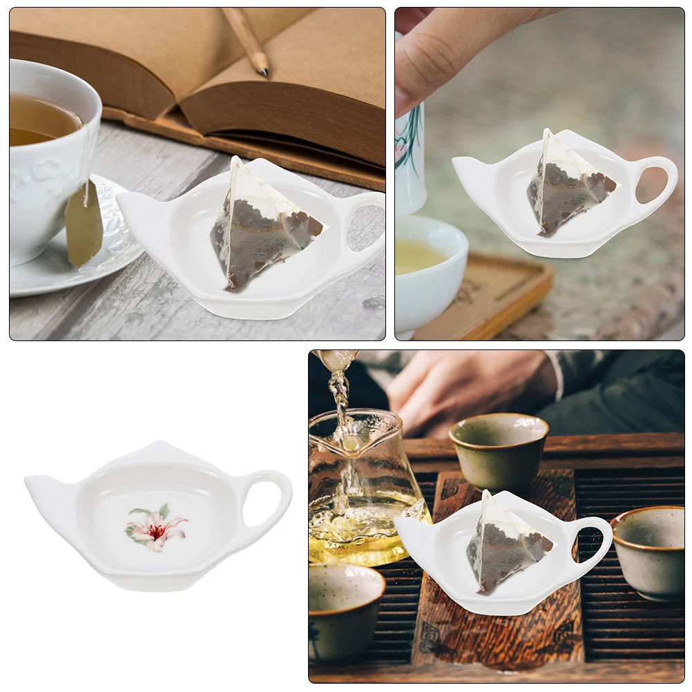 Tea Set Tea Bag Holder Tea Bag Coasters Ceramic Saucers Spoon Rests Seasoning Dish Snack Bowl Storage Rack