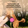 Pet Folding Bowl Convenient One piece Outdoor Silicone Folding Double Bowl Outdoor Dog Water Feeding Bowl Dog Basin Pet Supplies 3