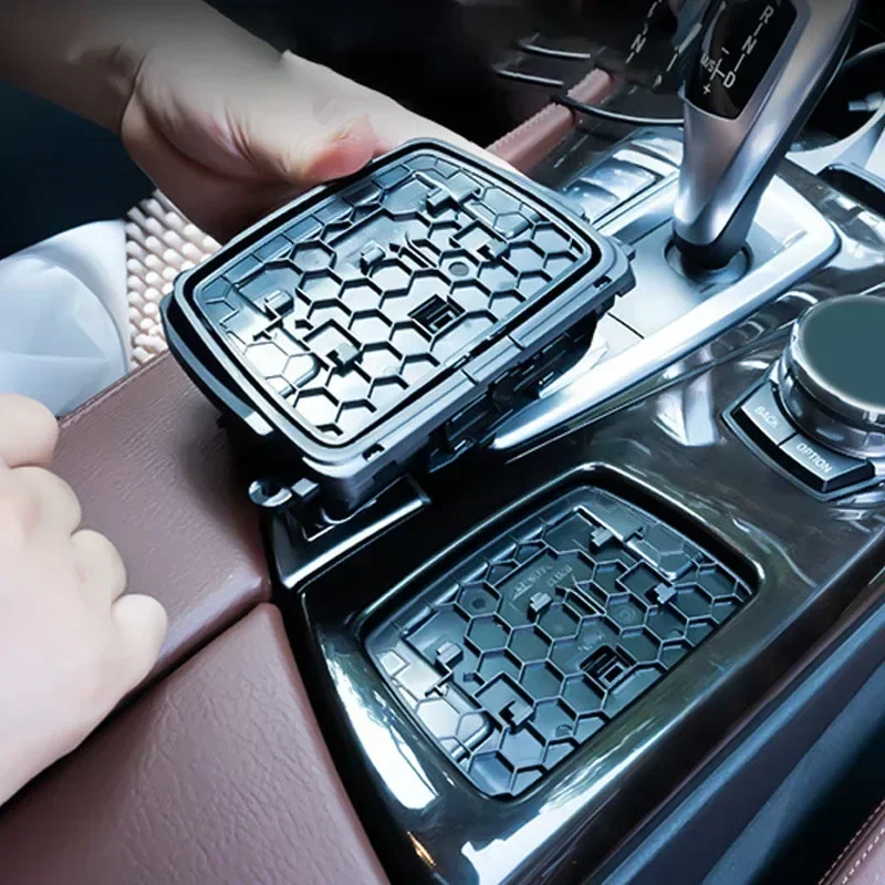 BMW 5 시리즈 F10 F11 F18 520i 525i 528i 530i 535i 550i 520 518d 용 자동차 재떨이, 센터 콘솔 재떨이 어셈블리 박스 커버 11-17