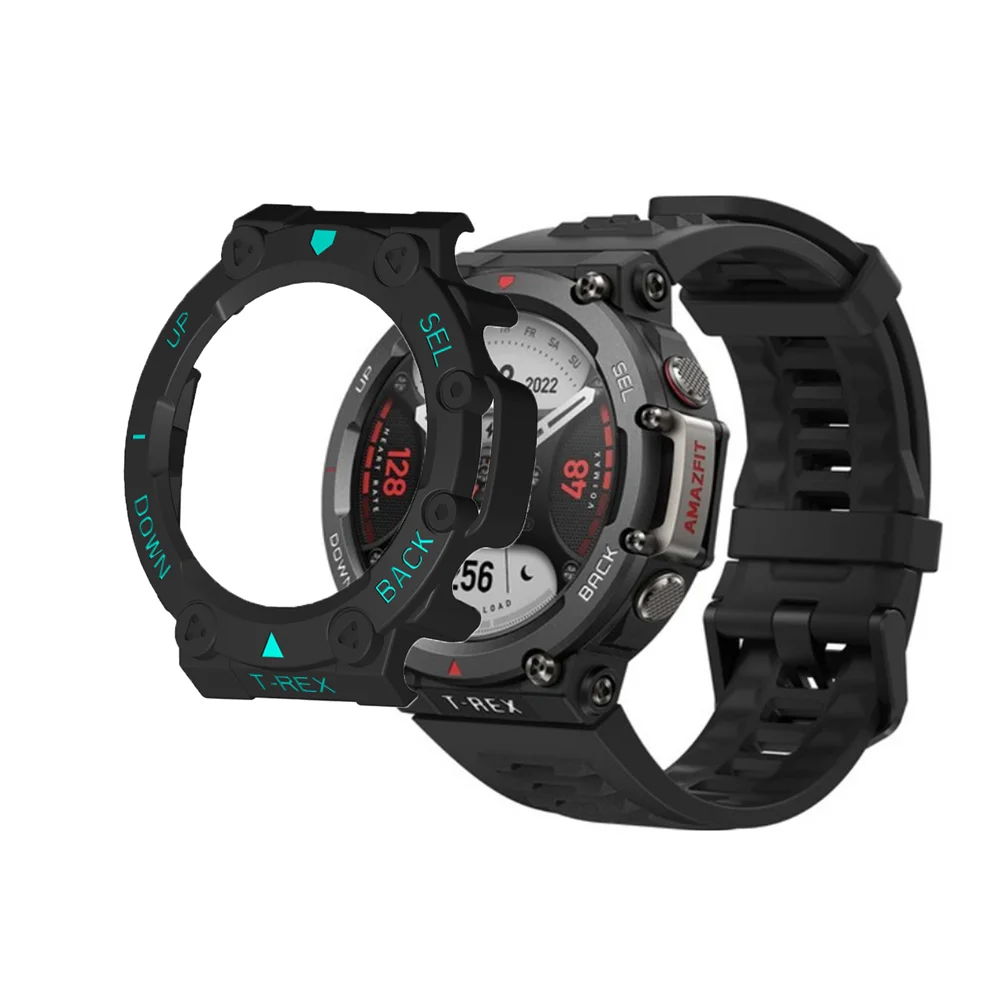 Rugged Protective PC Hard Case for Smartwatch with Scale Edge