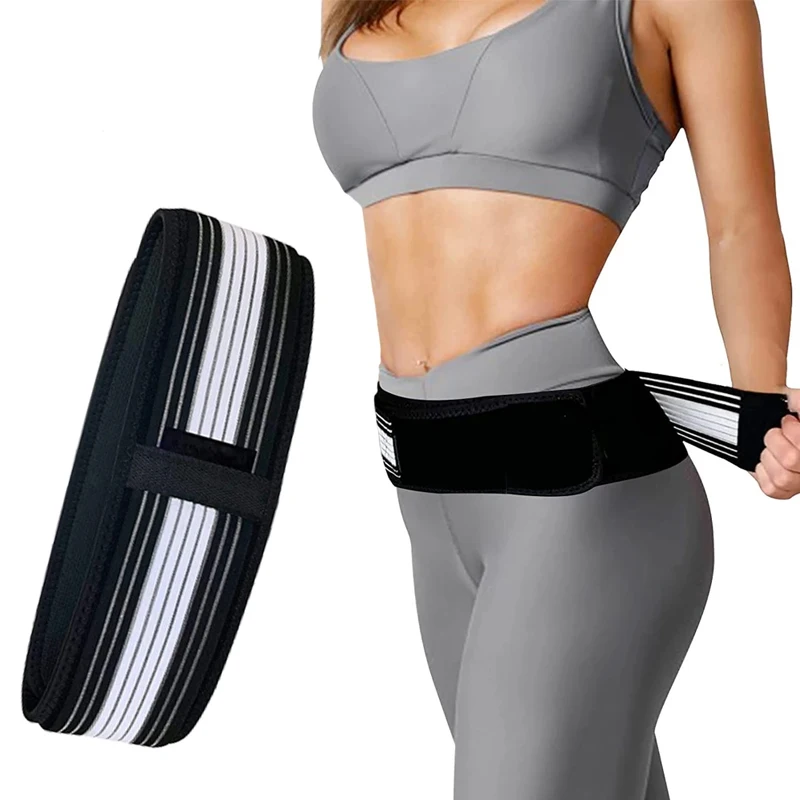 

Waist Sacroiliac Hip Belt Si Joint Support Belt Hip Brace for Alleviates Sciatic Pelvic Lowe Back Lumbar Sacral Nerve Pain