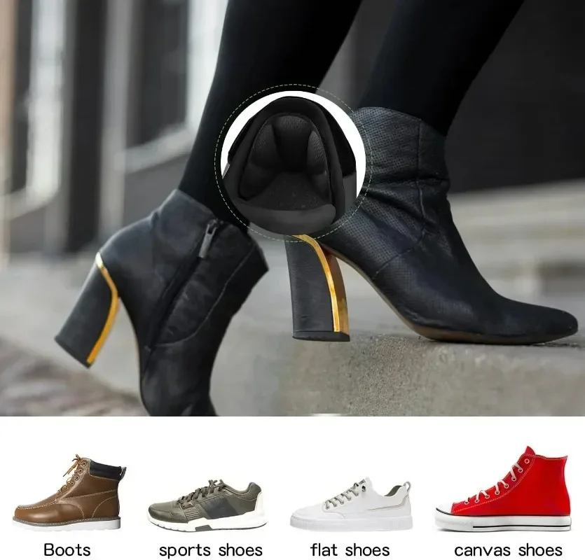 Shoe Insoles Heel Cushion Insole Heel Patch Insole Heel Cushion Protector Heel Insoles Heel Protector Patches Heel Protector Pads Heel Protector Shoe Stickers Shoe Repair Stickers Shoe Repair Patch Shoe Repair Patches Shoe Heel Repair Tips 2/20pcs Insoles Patch Heel Pads for Sport Shoe Adjustable Size Feet Pad Pain Relief Cushion Insert Insole Heel Protector Sticker