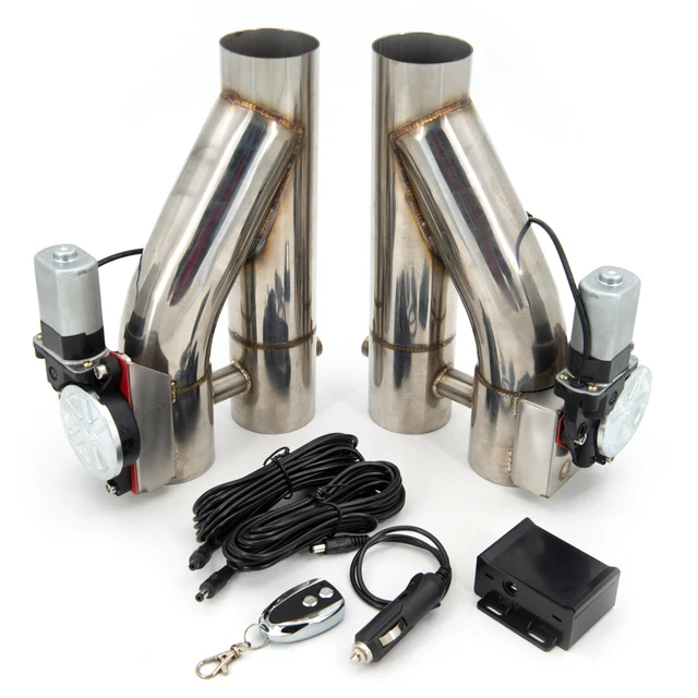 Valvola Di Scarico Elettrica In Acciaio Inox Con Telecomando - Universale Per Auto, 51mm - Foto 6