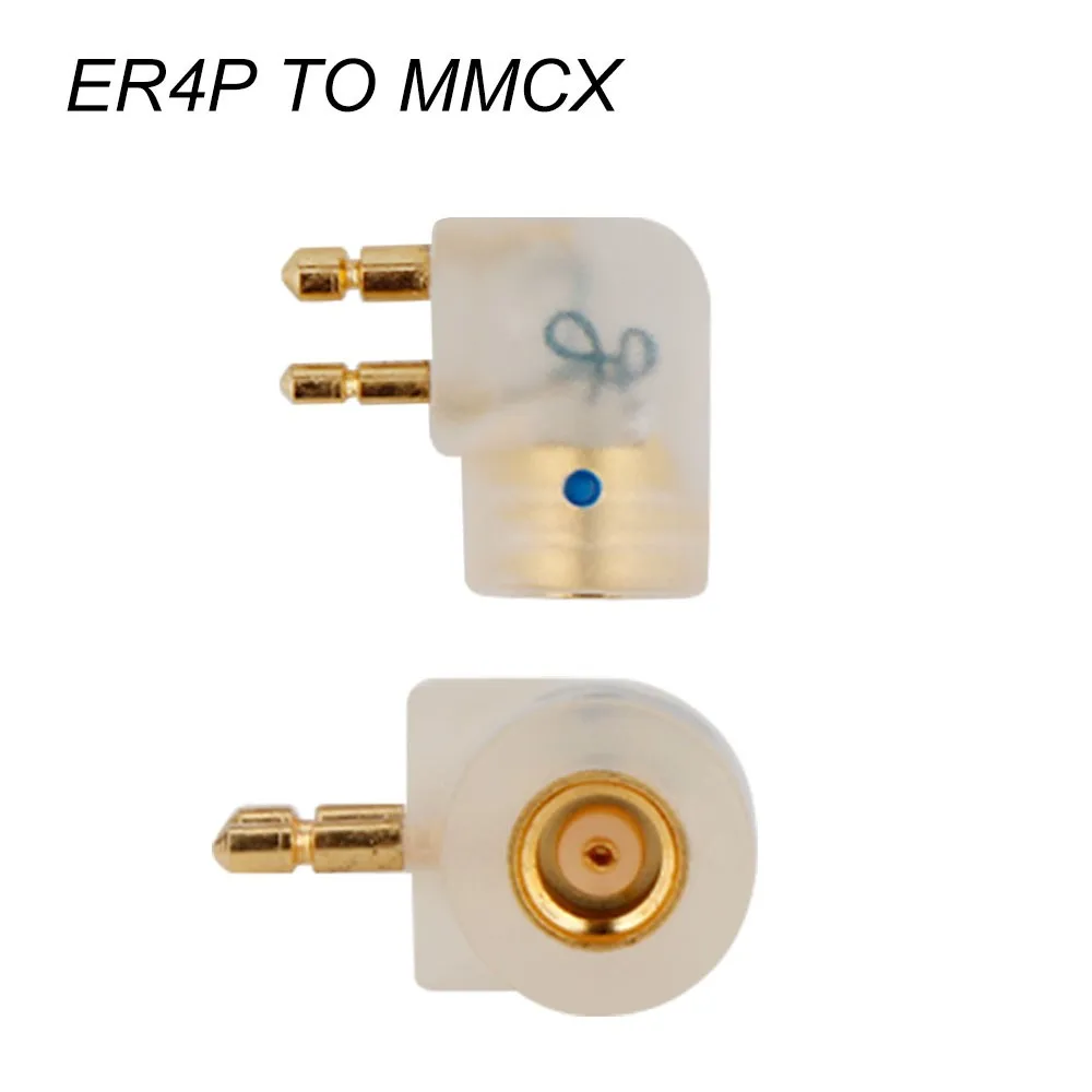 

NEW Gold-plated MMCX Cable Connected to Etymotic ER4P ER4B ER4S ER4PT ER6I Earphone for Etymotic Series Earphone Audio Jack Adap