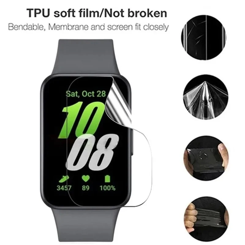 Premium Soft Hydrogel Anti-Scratch Screen Protector Film - Protective Watch Cover