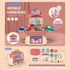 Portable Storage Box Children's Educational House Gift Toy Girl Kitchen Accessories Makeup Medical Set Toy Gift 1