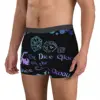 Dice Men Boxer Briefs Underpants DnD Game Highly Breathable Top Quality Sexy Shorts Gift Idea 3