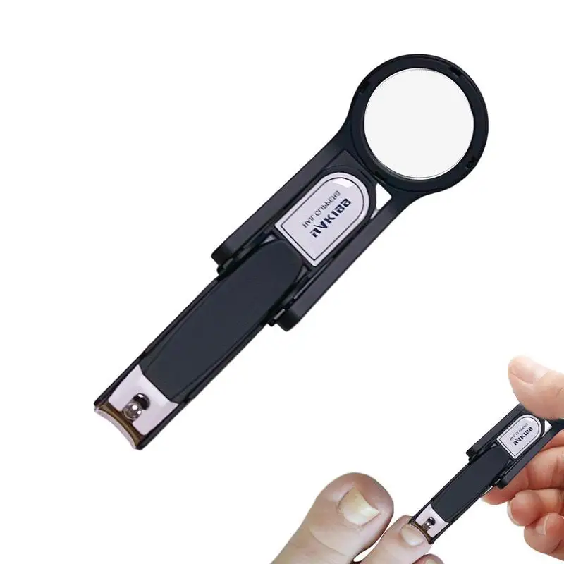 

Fingernail Clippers For Elderly Stainless Steel Nail Clippers Reduce Eye Strain Manual Nail Trimmer For Home Salon Massage