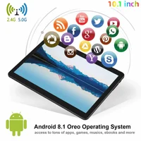 10.1" V9 Android 8.1 Tablet 1GB RAM 32GB ROM MT8167 CPU Quad Core Dual Camera 1280 x 800 IPS 5000mAh Tablets PC 1