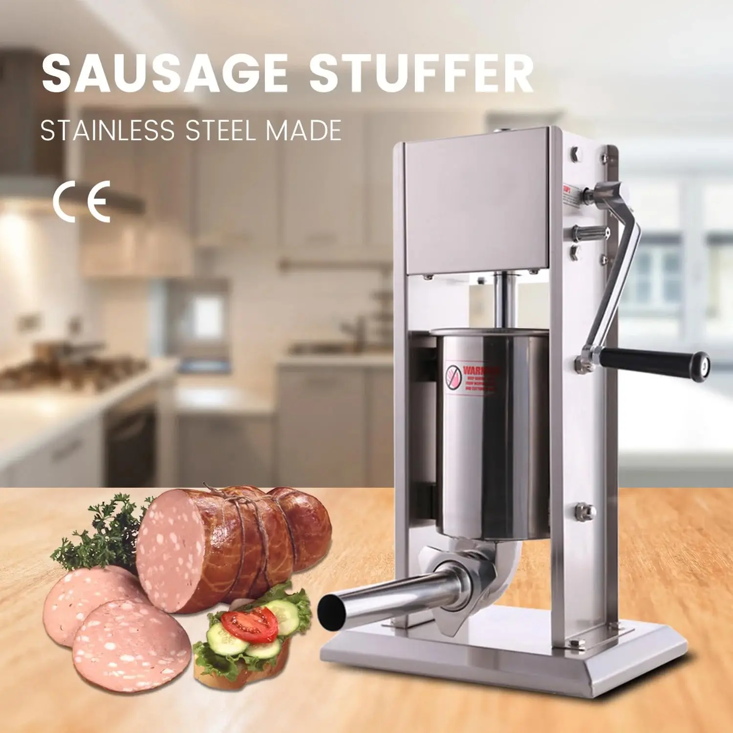 7Lb/3L Sausage Stuffers and Vertical Sausage Makers