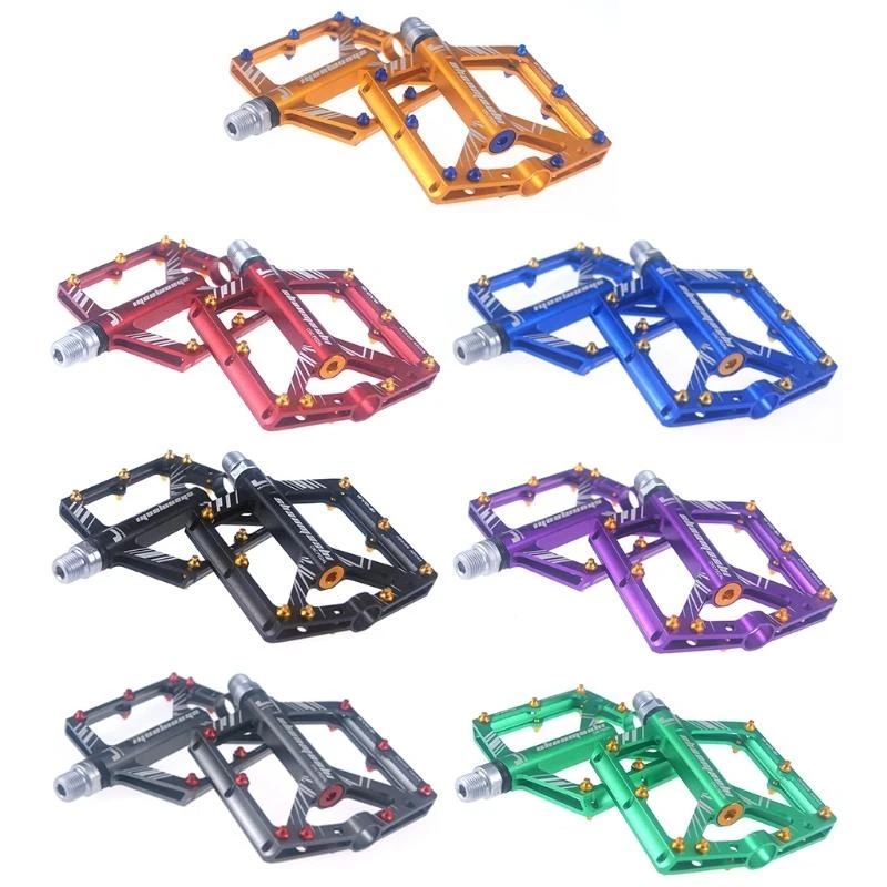 652d Shanmashi Fahrrad Pedal Mountain Bike Aluminiumlegierung breite Pedalplattform Pedale für BMX MTB – Detail 10
