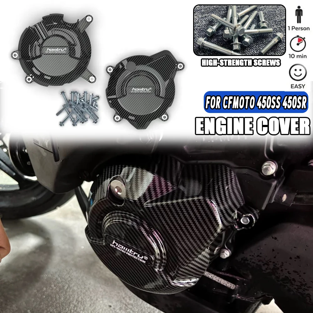 FOR CFmoto 450SR Motorcycles Engine cover Protection case For CF moto 450SS 450NK-Engine Covers Protectors