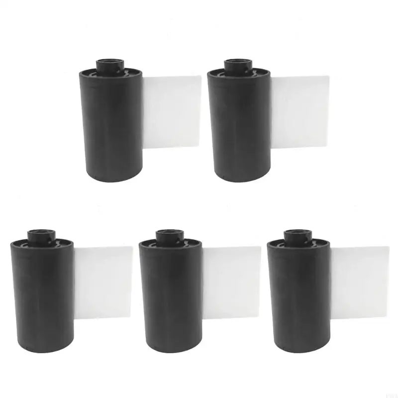 P9FA 5Pieces Reloadable Film Cassettes Compactly Film Canisters For 135/35mm Cameras Quality and Solid Plastic Construction