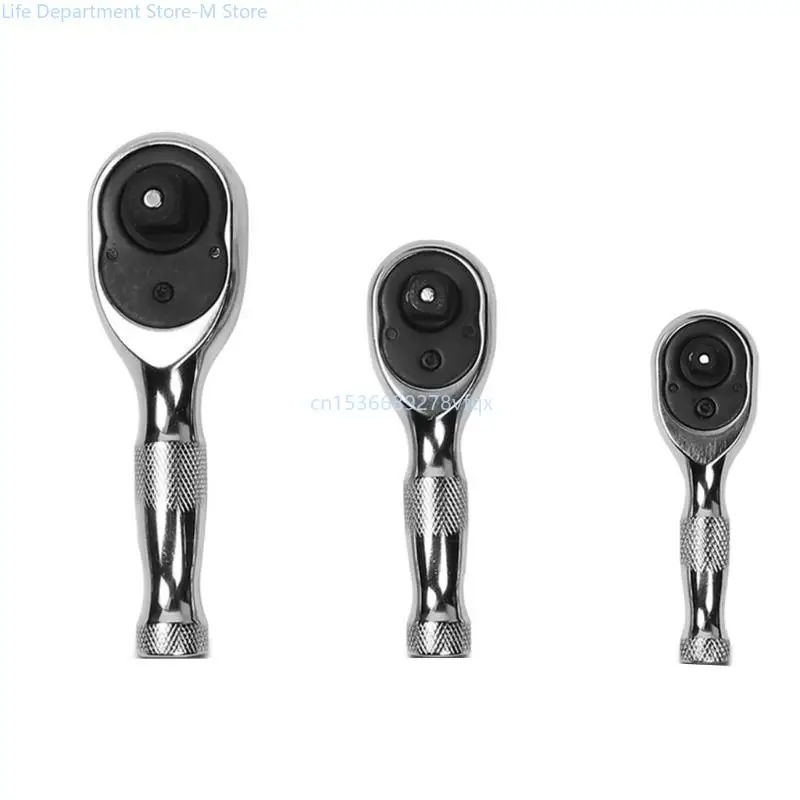 

1/4" 3/8" Mini Ratchets, Sockets Ratchets 72 Teeth Ratchets Tool Key Handle Quick Release Screwdriver