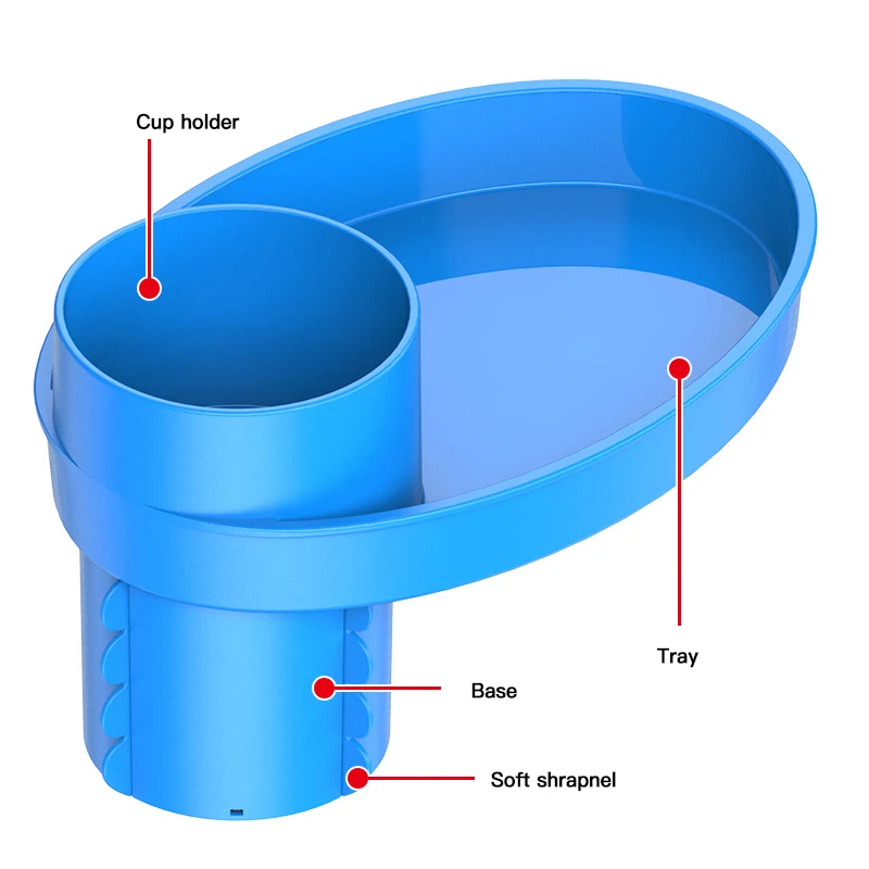 Car Snack Tray Storage Rack Sundry Tray Car Water Cup Holder Storage Box Drink Rack Safety Seat Snack