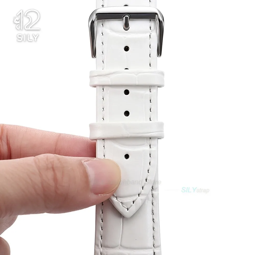 Premium Leather Watchband Keeper Rings - Strap Loop Retainers in Black and Brown (Multiple Sizes Available)