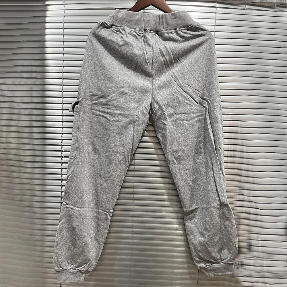 Autumn Simple Trend Pencil Pants Fashion Men's Side Pocket Cotton Sweatpants Street Men's Pants Clothing Cotton Trousers