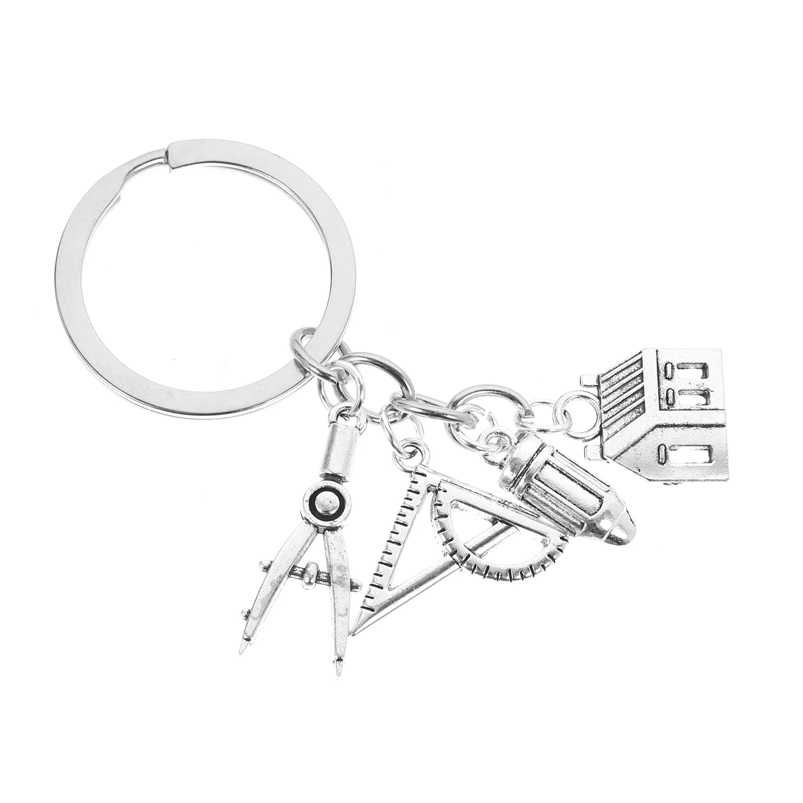 

Брелок для ключей для фотографий милые парные креативные держатели металлические кольца украшения