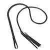 190cm Leather Weave Long Handle Snake Whip Horse Whip Riding Crop Flogger Paddle Slapper Horse Training Dressage Whips 3