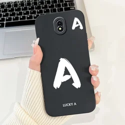 Lucky Letters Soft Silicone Protective Case - Enhanced Bumper Cover - Samsung J7 2017 J730 (TYhei - 7A)