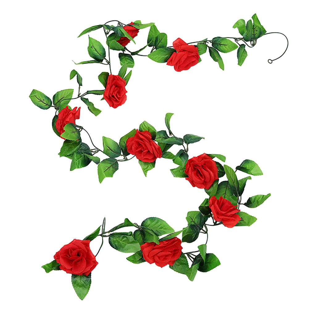 

Artificial Plants Simulation Rose Bright Colors Delicate Lifelike Silk Flowers Brand New Durable And Practical