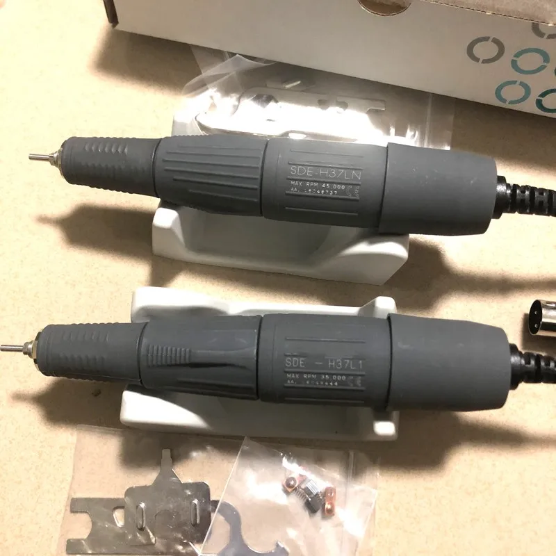 45000RPM Nail Drill Manicure Machine Pen Micromotor Polishing Handpiece 2.35mm 210 SDE-H37LN H37L1 35K & 45K RPM nail drill handpiece