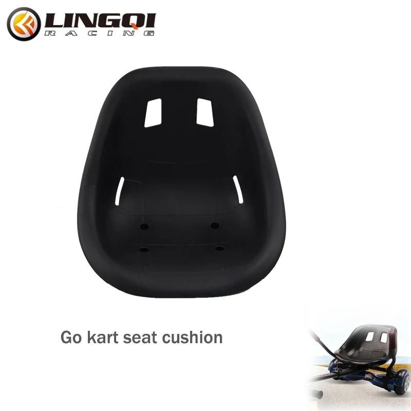 цена LINGQI RACING Go Kart Track Seat Set Large Size Racing Car Motorcycle Seat Cushion For Go Kart Quads Balance Car Drift Kart