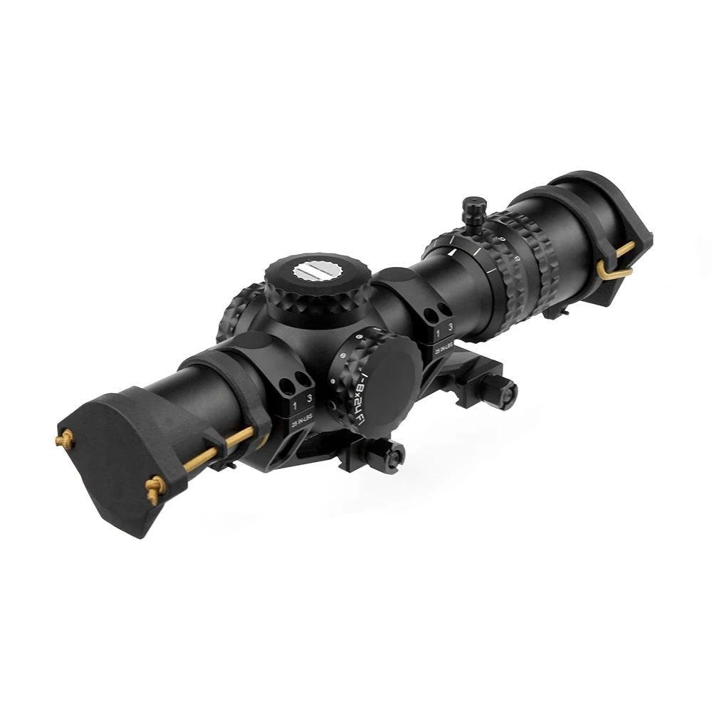 SOTAC Tactical Cap Pro Optics Scope Protective Cover For 30/34mm Tube Scopes Made From 3D Printing Black/TAN Color