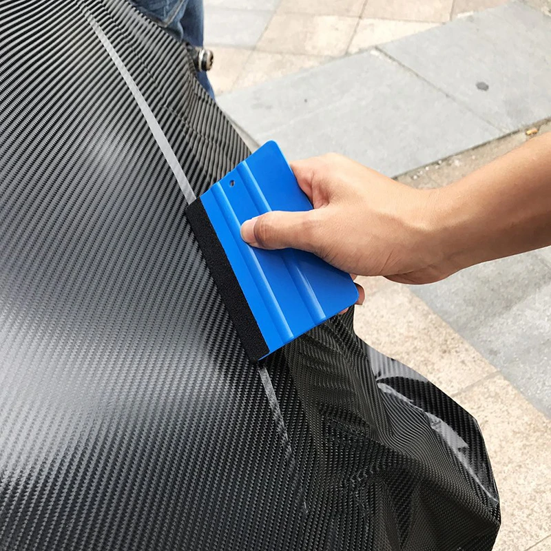 Car Vinyl Wrap Film Squeegee Scraper Foil Wrapping Suede Felt Scraper Auto Car Styling Sticker Window Tint Tools Cleaning