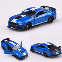 Bburago Car Model 1:64 Scale Die-Casting Car Metal Alloy Boy Kid Toy Collectible 2020 Mustang Shelby GT500 Toys Gift for Kids 1