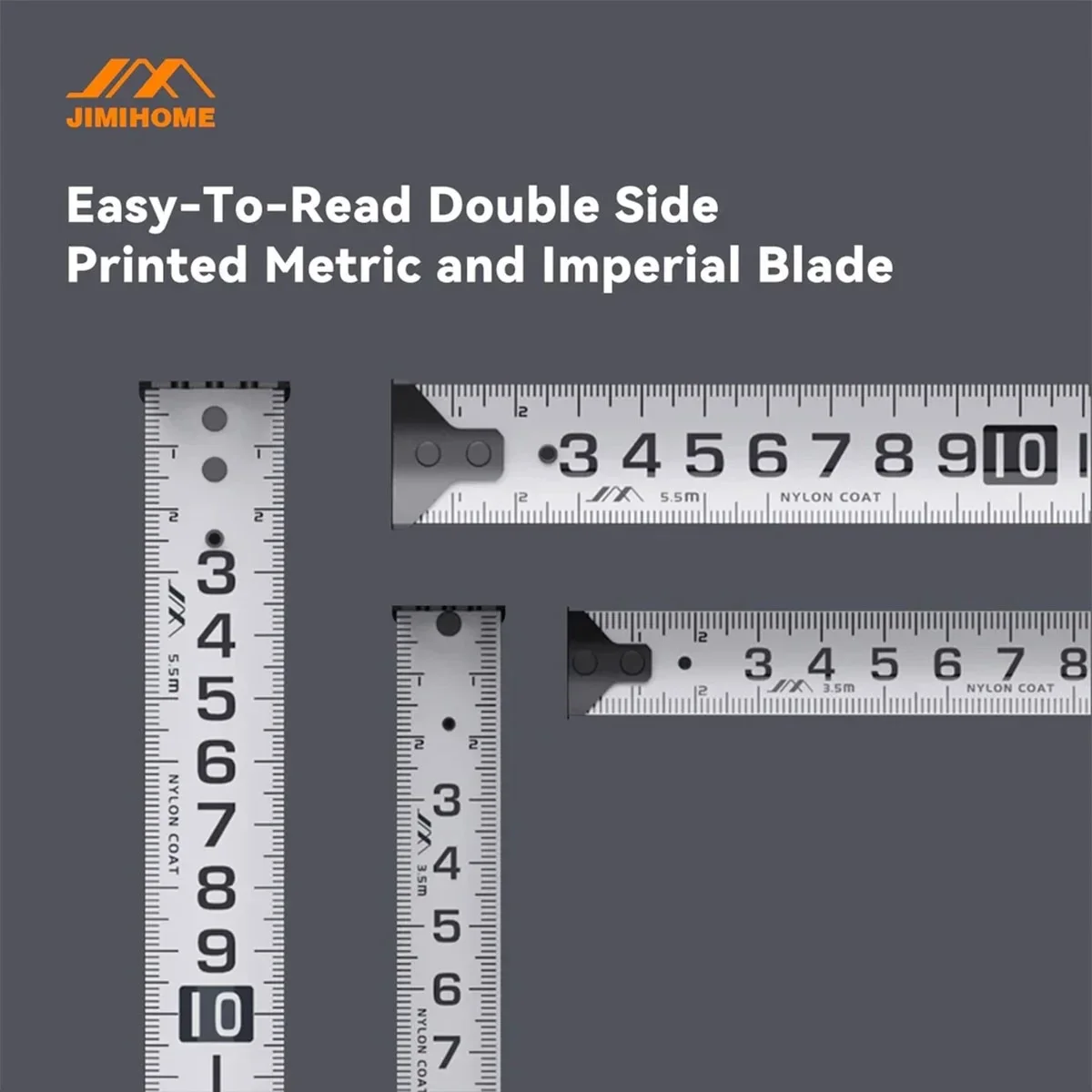 Metric Measuring Tape 3/5M High Precision Wear-resistant Steel Measuring Tape Lightweight Portable Hand Ruler tape measure measuring tape