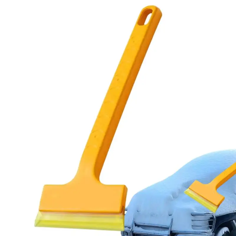 Car Window Scraper for Snow and Ice Windshield Scraper Snow Car Brush Ergonomic Grip Window Ice Shovel Deicer