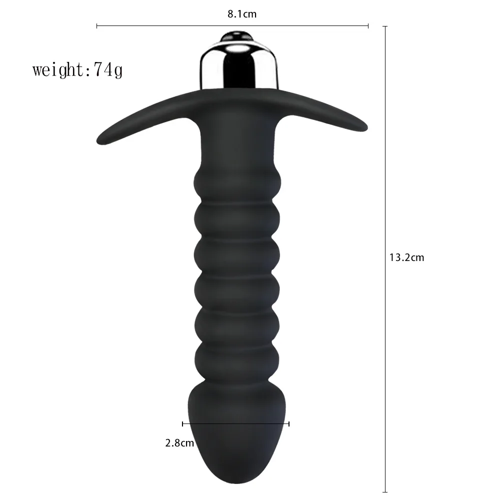 Prostate Anal Vibrator With Massage Beads For Anal Stimulation_voghion.com