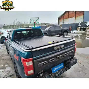 Truck Roller Lid Manual Retractable Roll Up Bed Cover Cover Pickup Tonneau for Foton Tunland V7 V9 K112 1