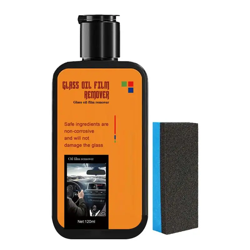 

120ml Car Glass Oil Film Remover eliminate Common Oil Films Gives Shiny Appearance Auto Glass Film Coating Agent For Car Window
