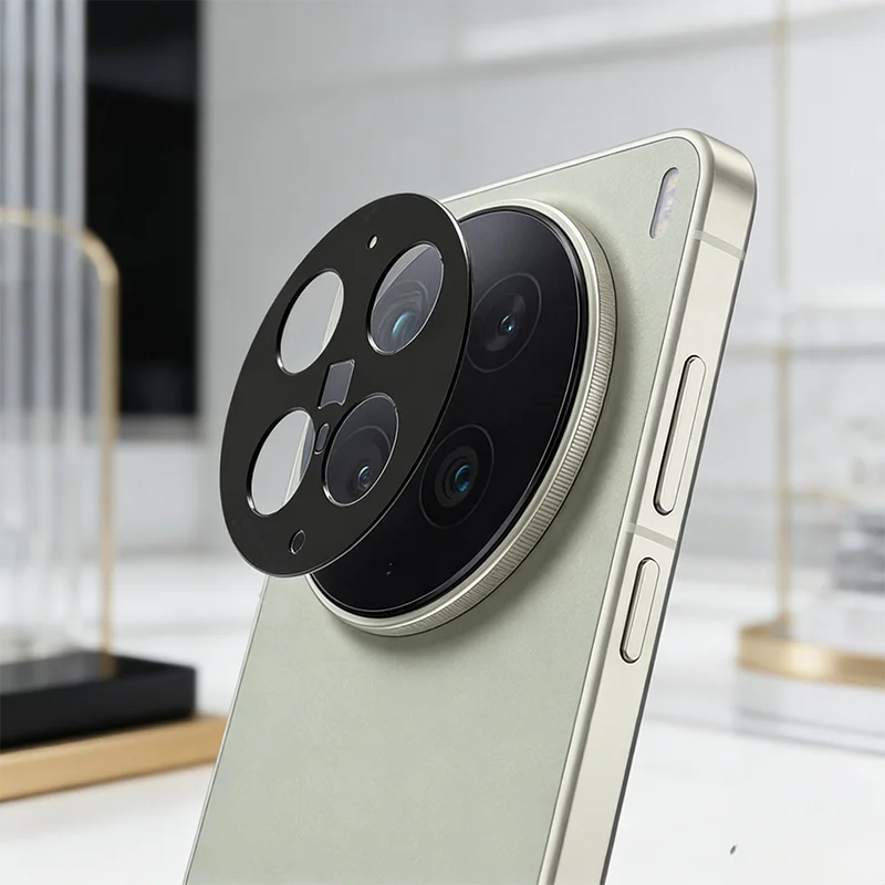 Aluminum Metal Rear Camera Protectors with Hollow Lens Cover