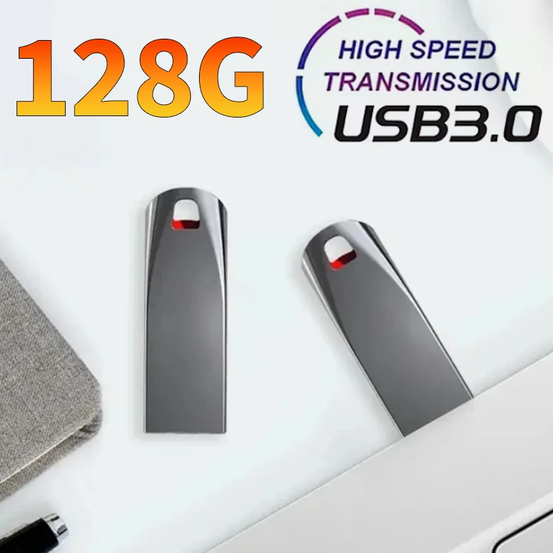 Sleek and Durable Super Mini USB 3.0 Flash Drive - High-Speed 450MB/s Data Transfer, Large Capacity 2TB