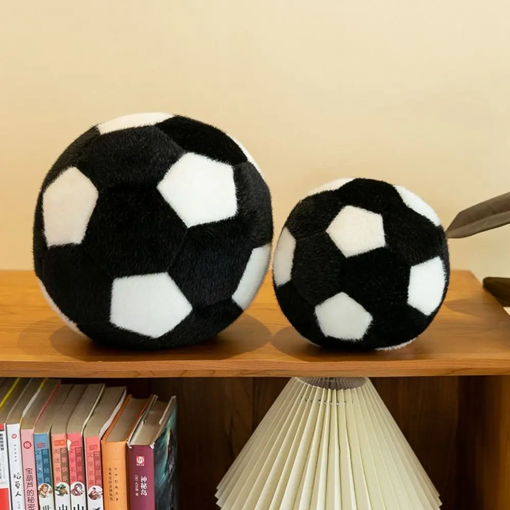 Lovely Ball Shape Soccer Ball Throw Pillow Soft Stuffed Football Throw Pillow Doll 13/20cm Ins Football Children Toys