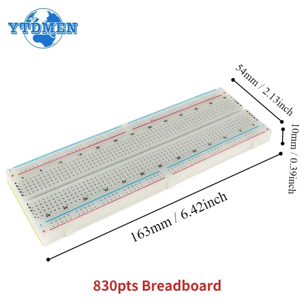 Enhanced Breadboard Jumper Wire Kit for Solderless PCB and DIY Electronics Projects