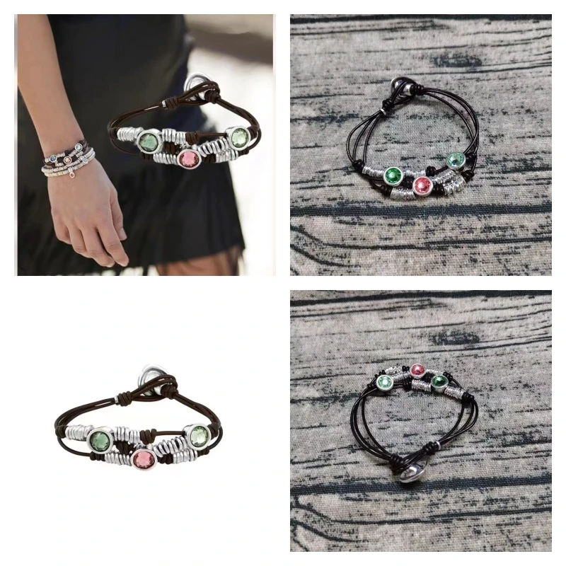 

2023 UNOde50 New European and American Bestselling High Quality Exquisite Gem Bracelet Women's Romantic Jewelry Gift Bag