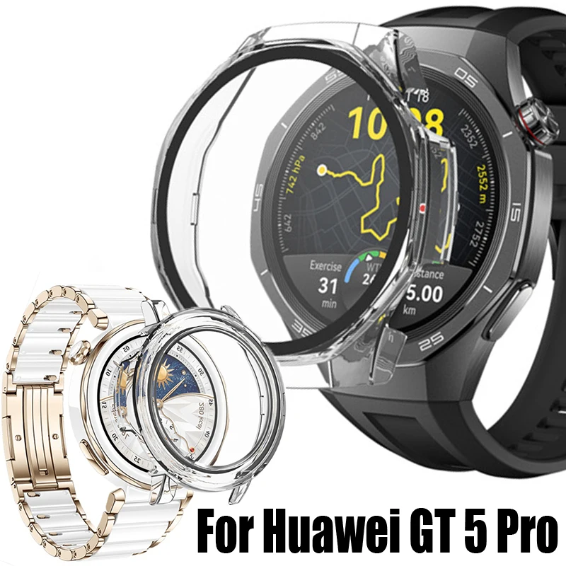 Premium Tempered Glass Protective Case - Full Coverage Bumper Screen Protector